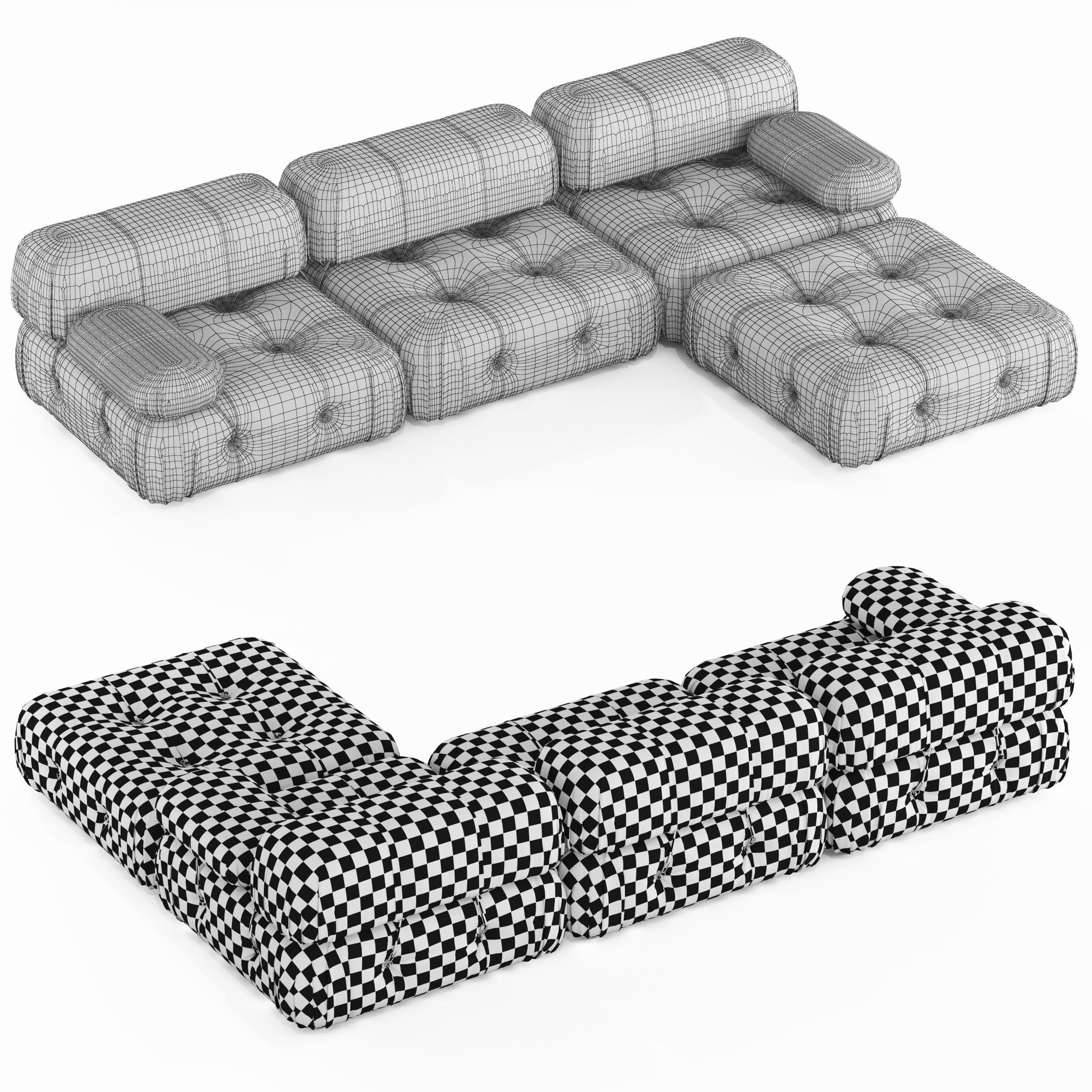 Loftdesigne Sofa 1868 1 version 3D model_11