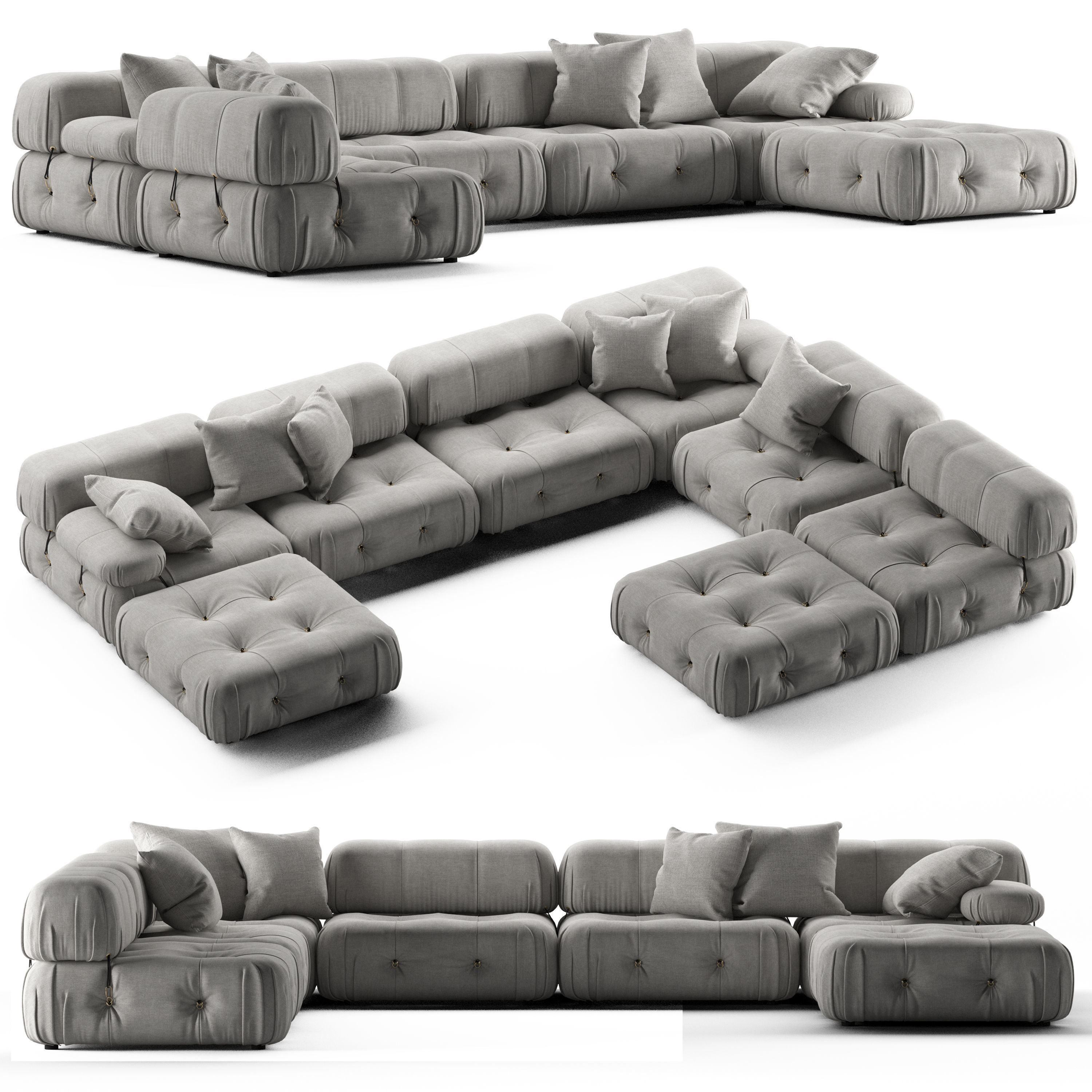 Loftdesigne Sofa 1868 2 version 3D model_1