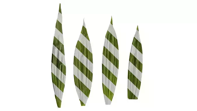 Anydrafts Bletilla striata Leaf 02