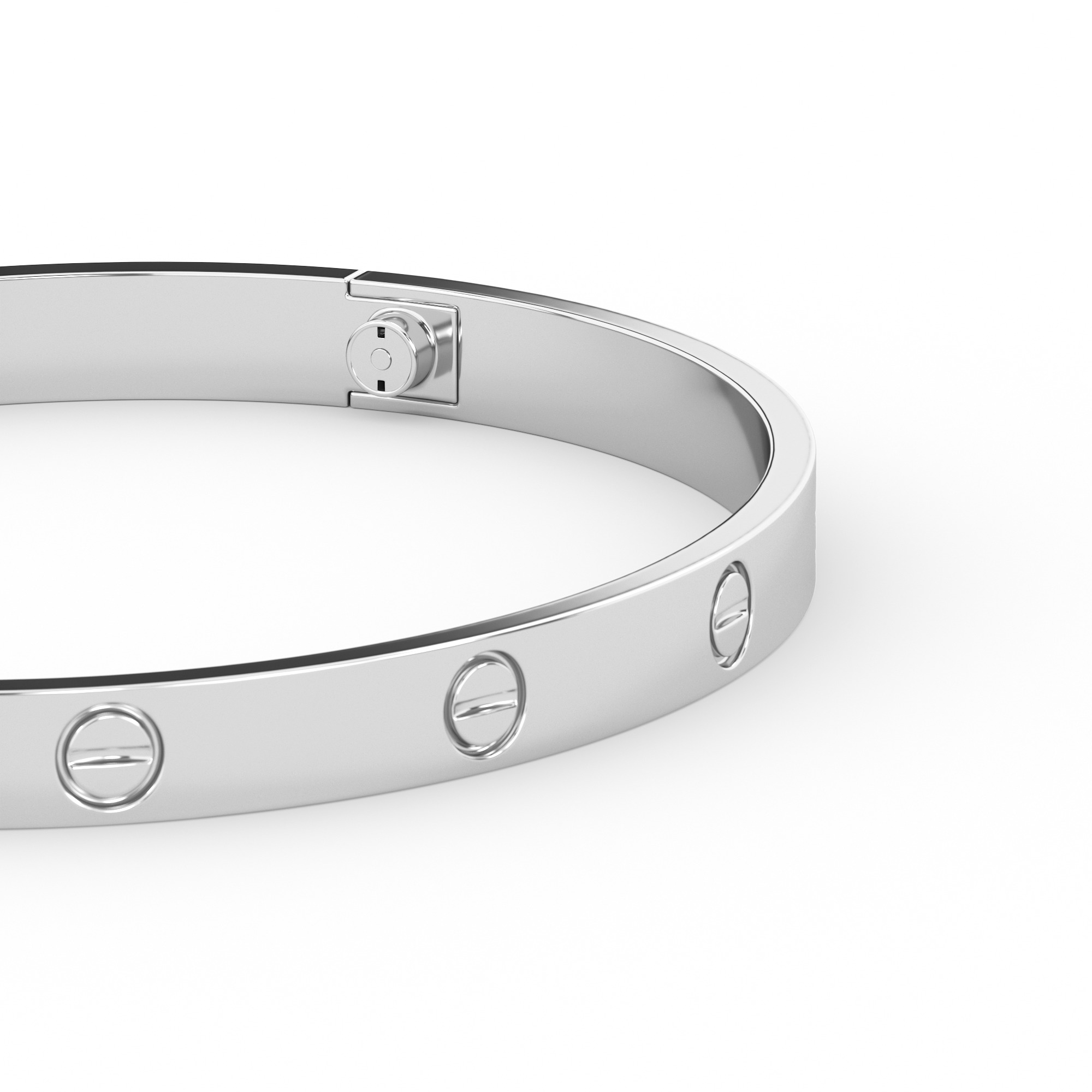 Braclete 195mm 3D print model_4