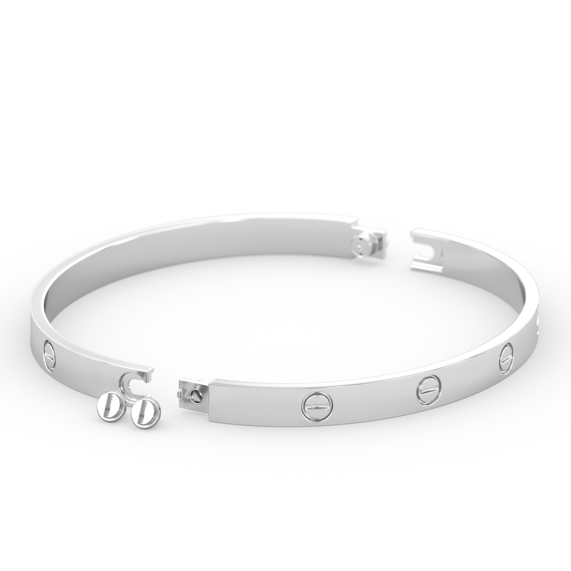 Braclete 195mm 3D print model_5