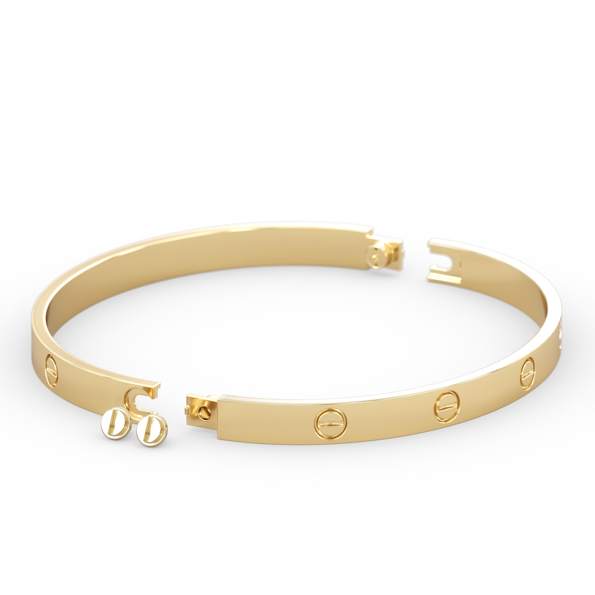 Braclete 170mm 3D print model_2