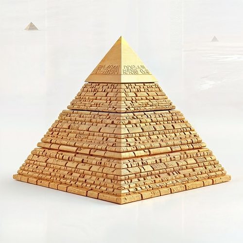 Egyptian Pyramid 3D model