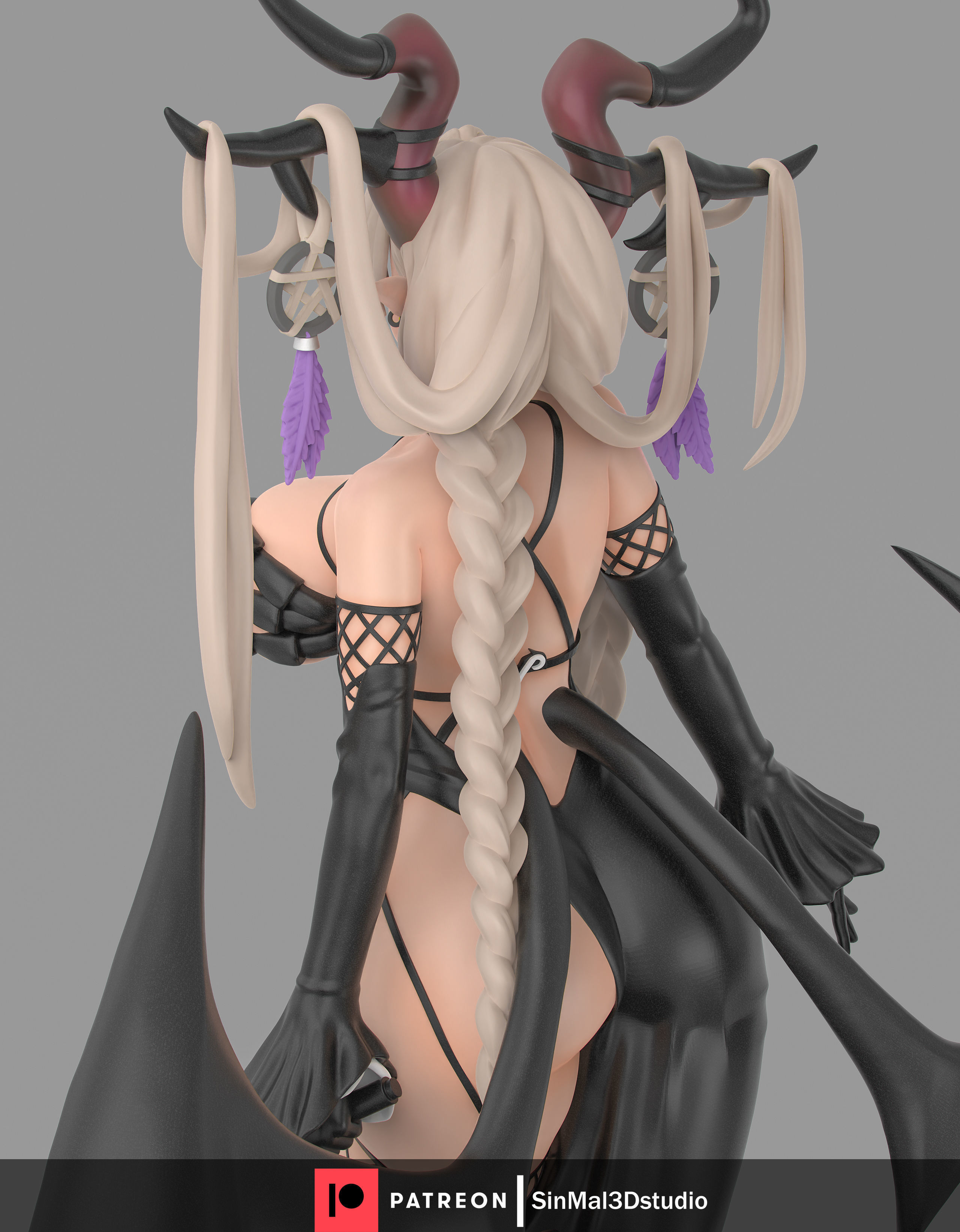 Devil Owari Azur lane  3D print model_4