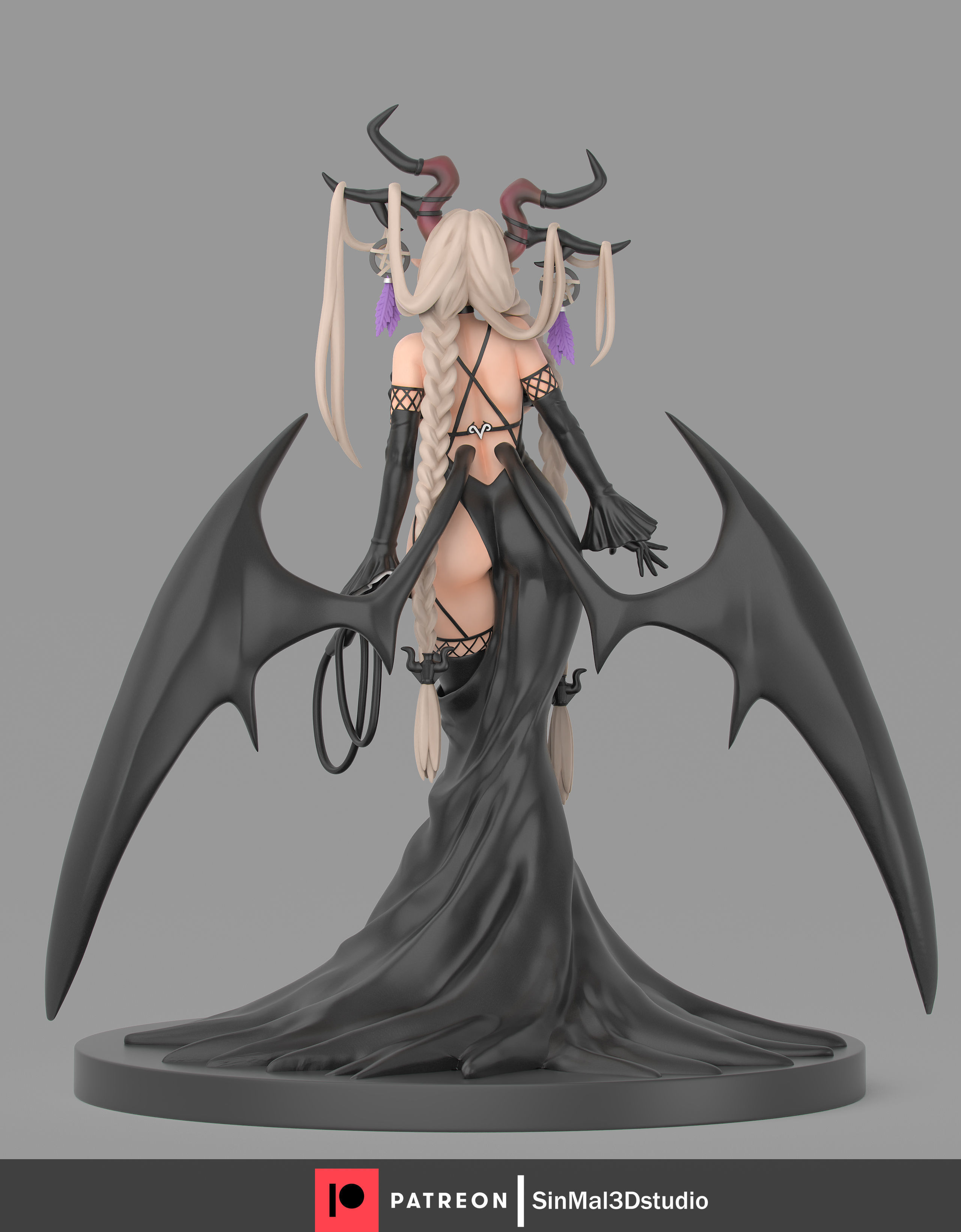 Devil Owari Azur lane  3D print model_1