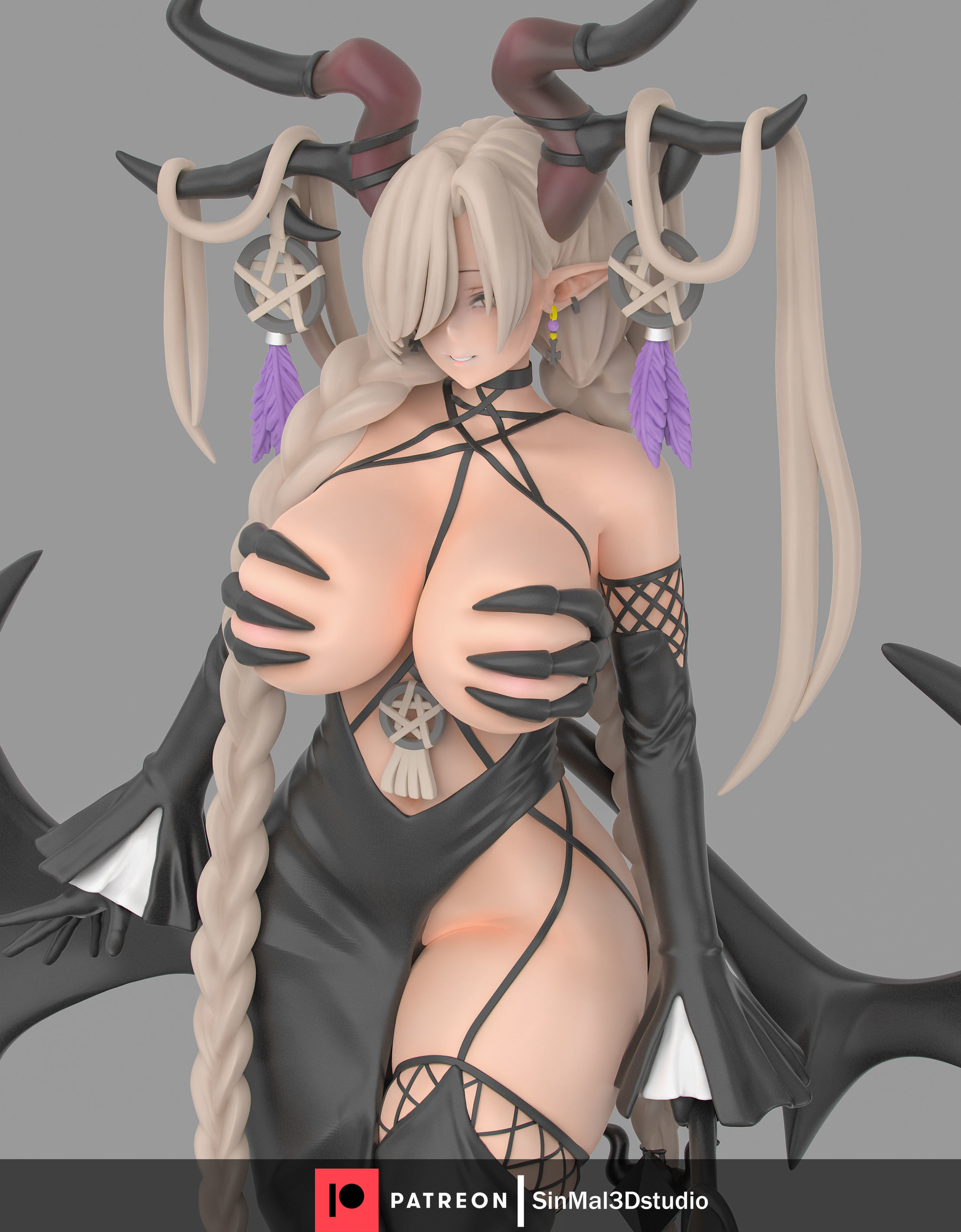 Devil Owari Azur lane  3D print model_3