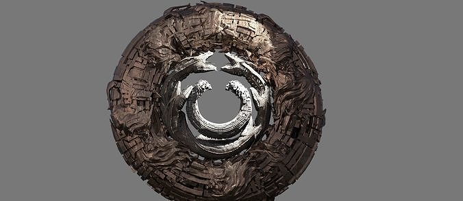 Superman serpent relic 5  3D model