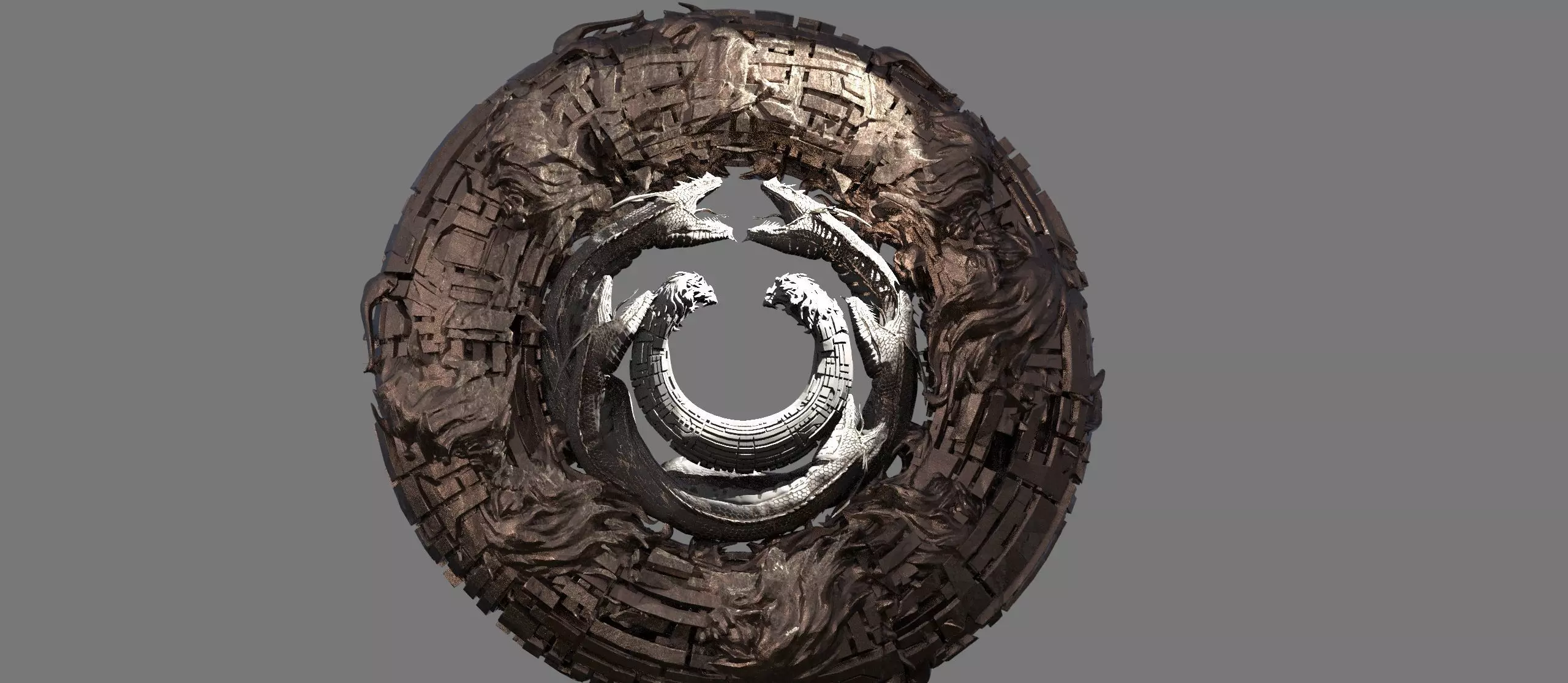 Superman serpent relic 5  3D model_0