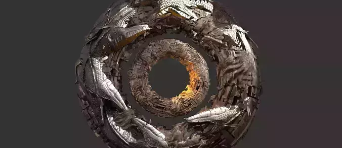 Dragon Snake Temple entrance 1