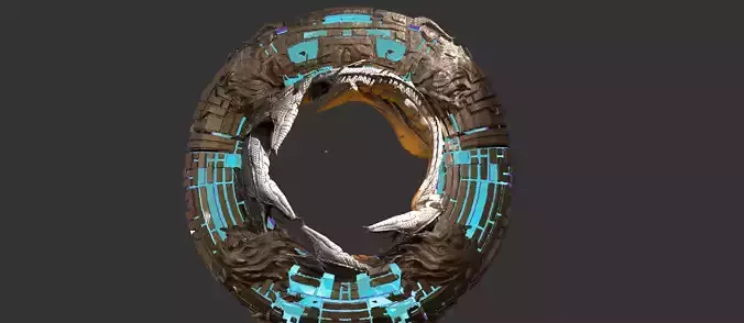 Sci fi Techno gate 3 