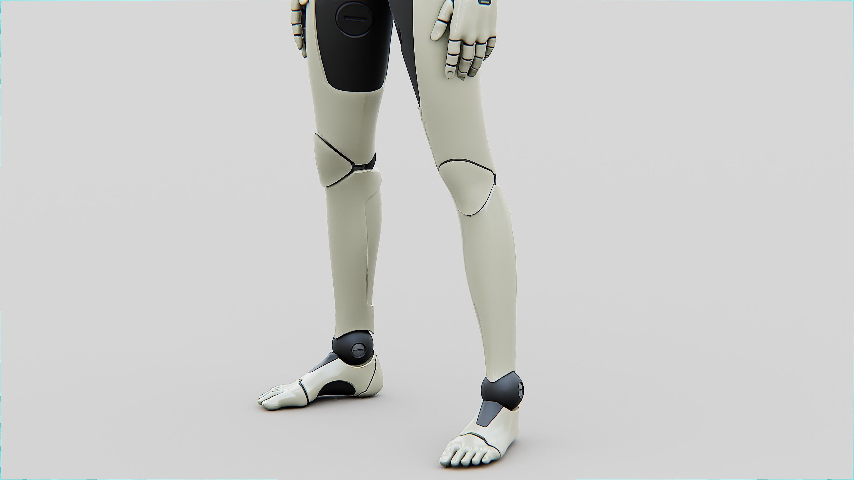 HUMANOID ORPHEUS-B  Rigged for Unreal Engine - Unity - MIXAMO 3D model_28