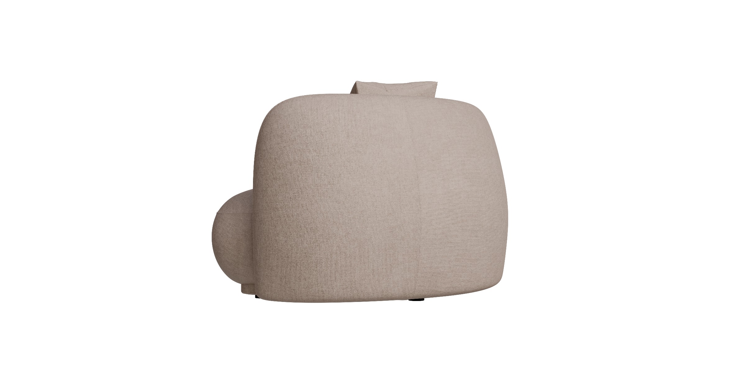 4 Seats Curved Sofa 3D model_7