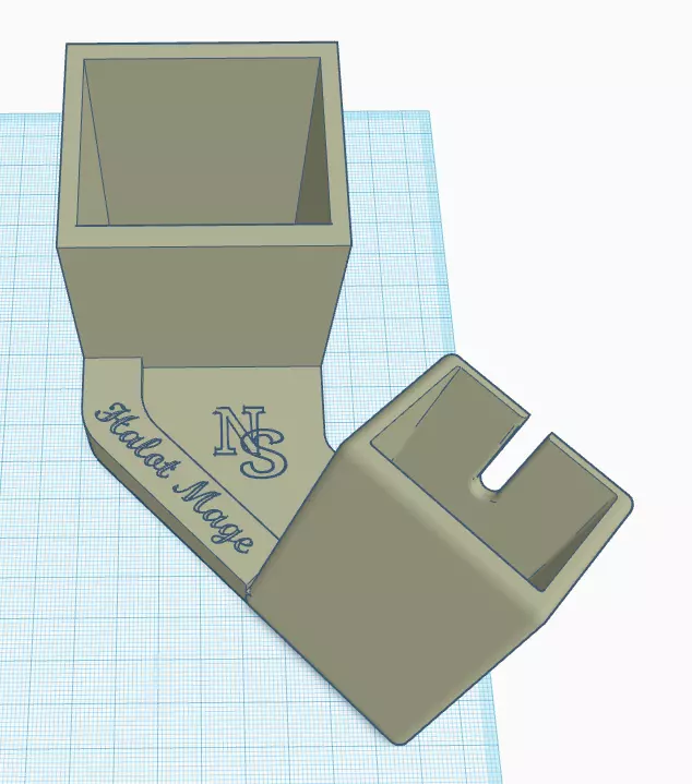 Halot Mage Angled Dripper Free 3D print model