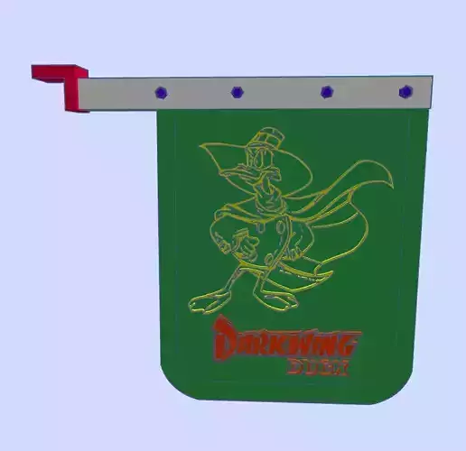Semi Truck Mud Flap Collection 3D print model