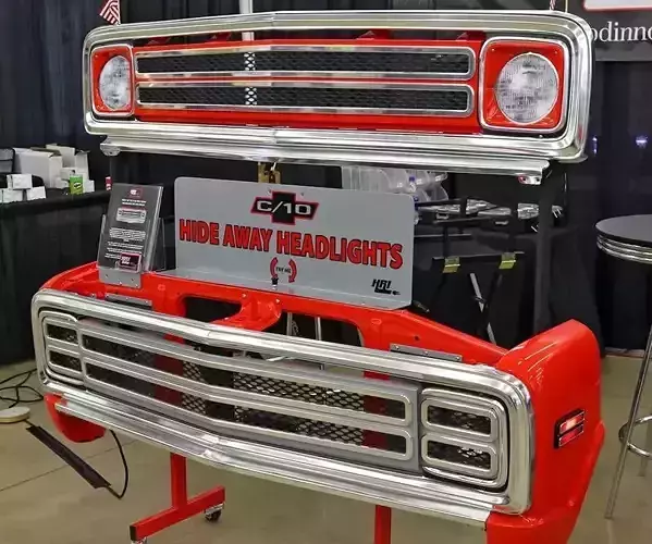 Late 60s and early 70s Chevy Truck Grills 3D print model