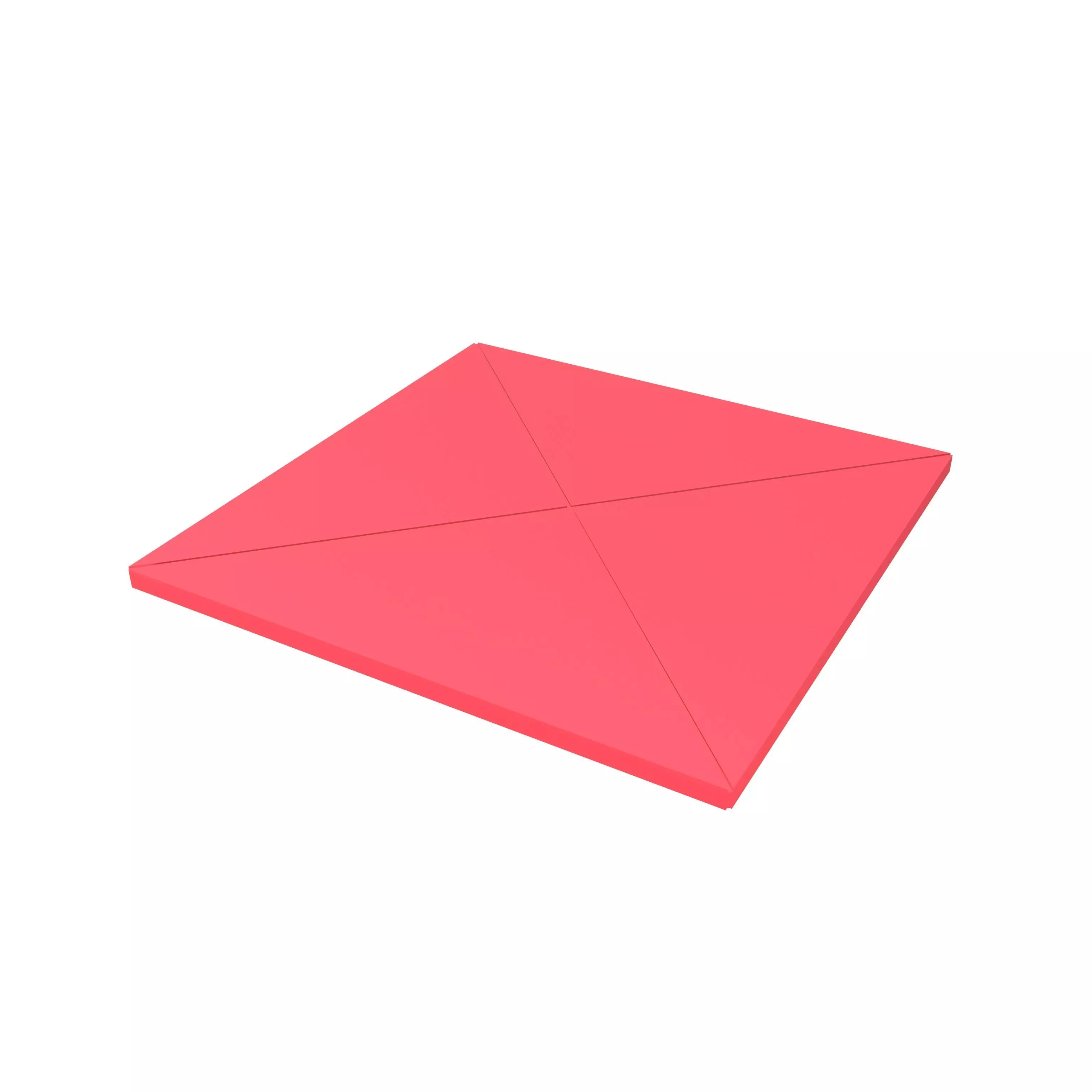 Ddakji v1 002 Low-poly 3D model_0