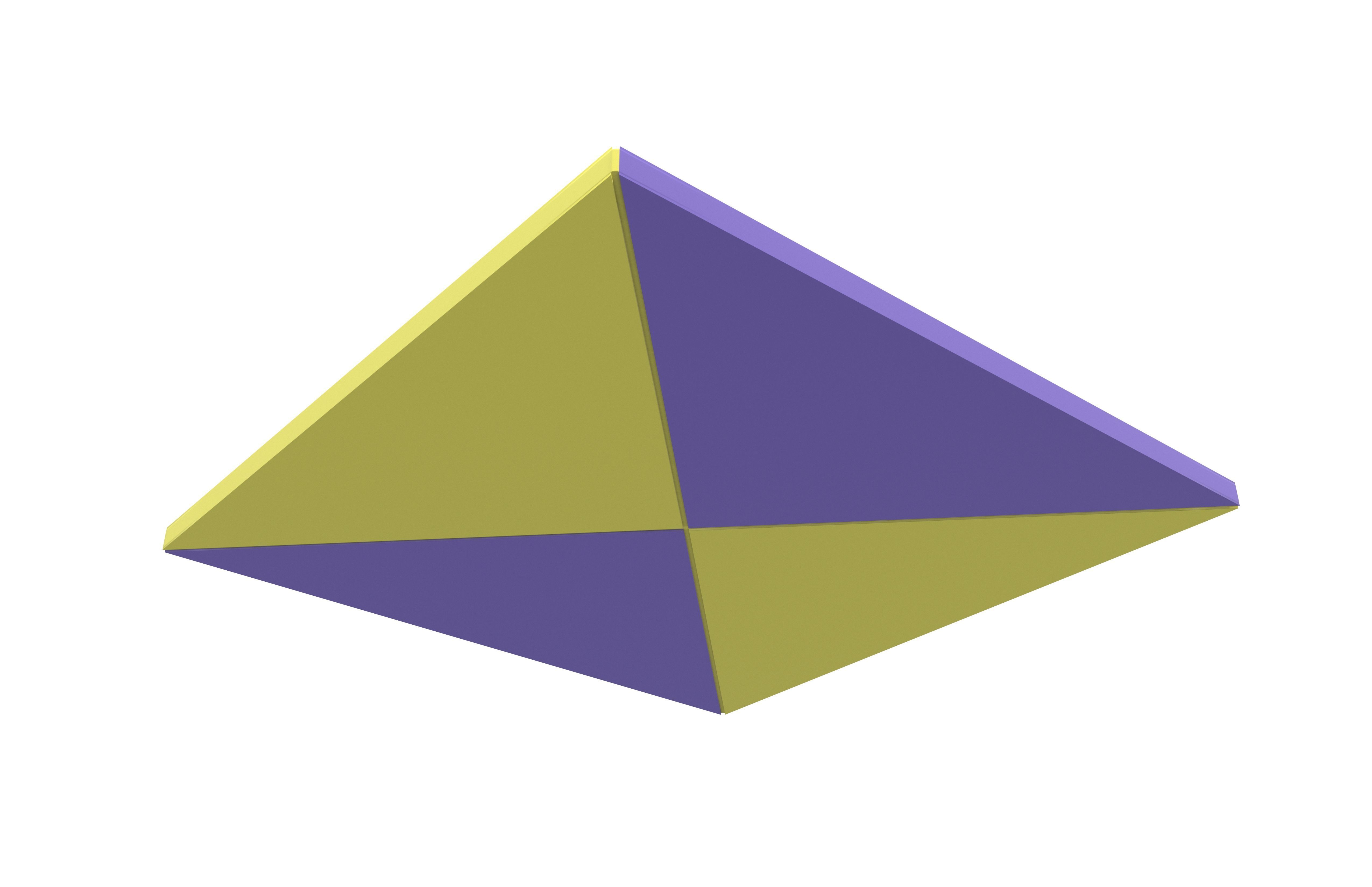 Ddakji v1 003 Low-poly 3D model_3