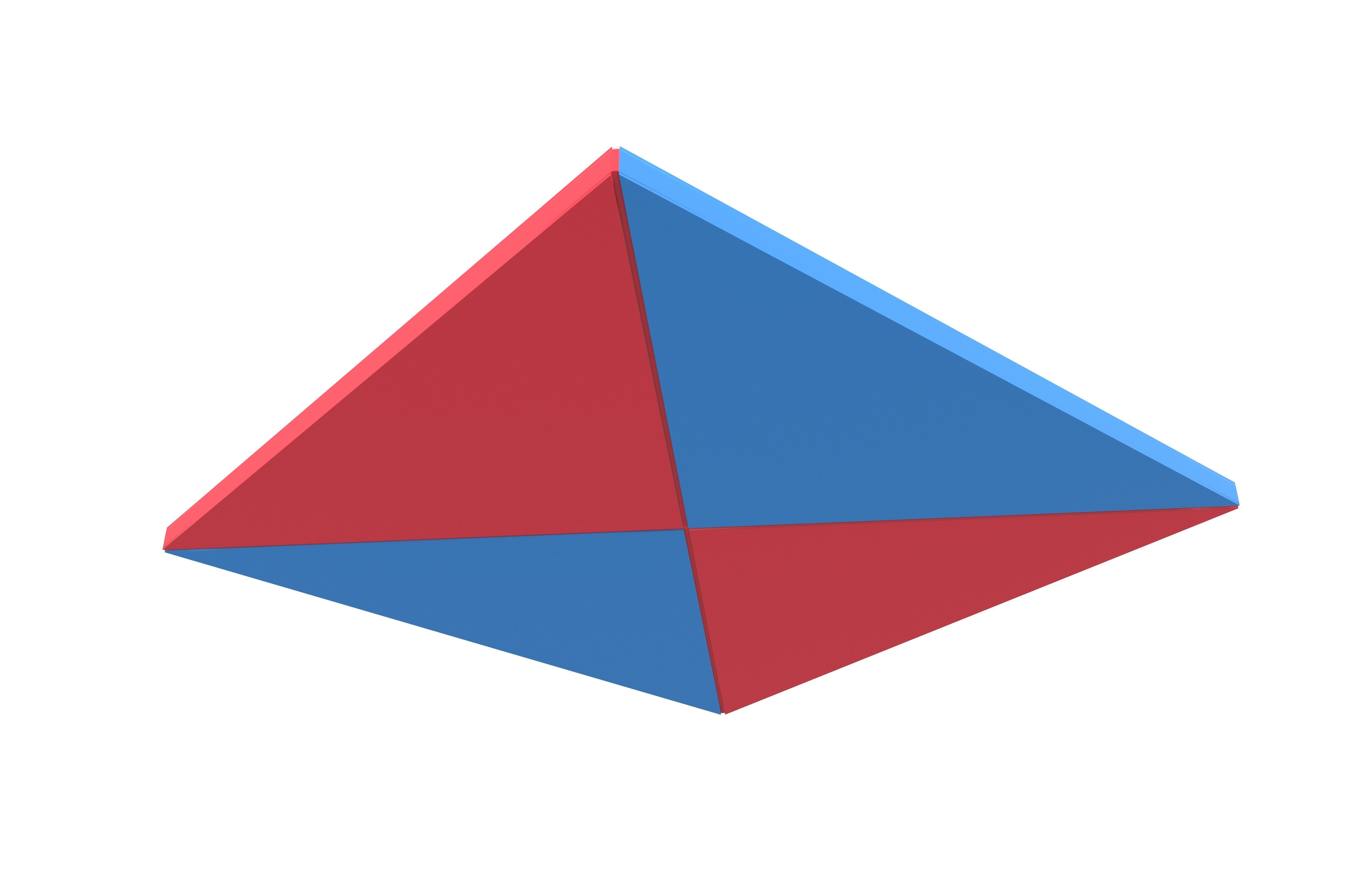 Ddakji v1 004 Low-poly 3D model_1