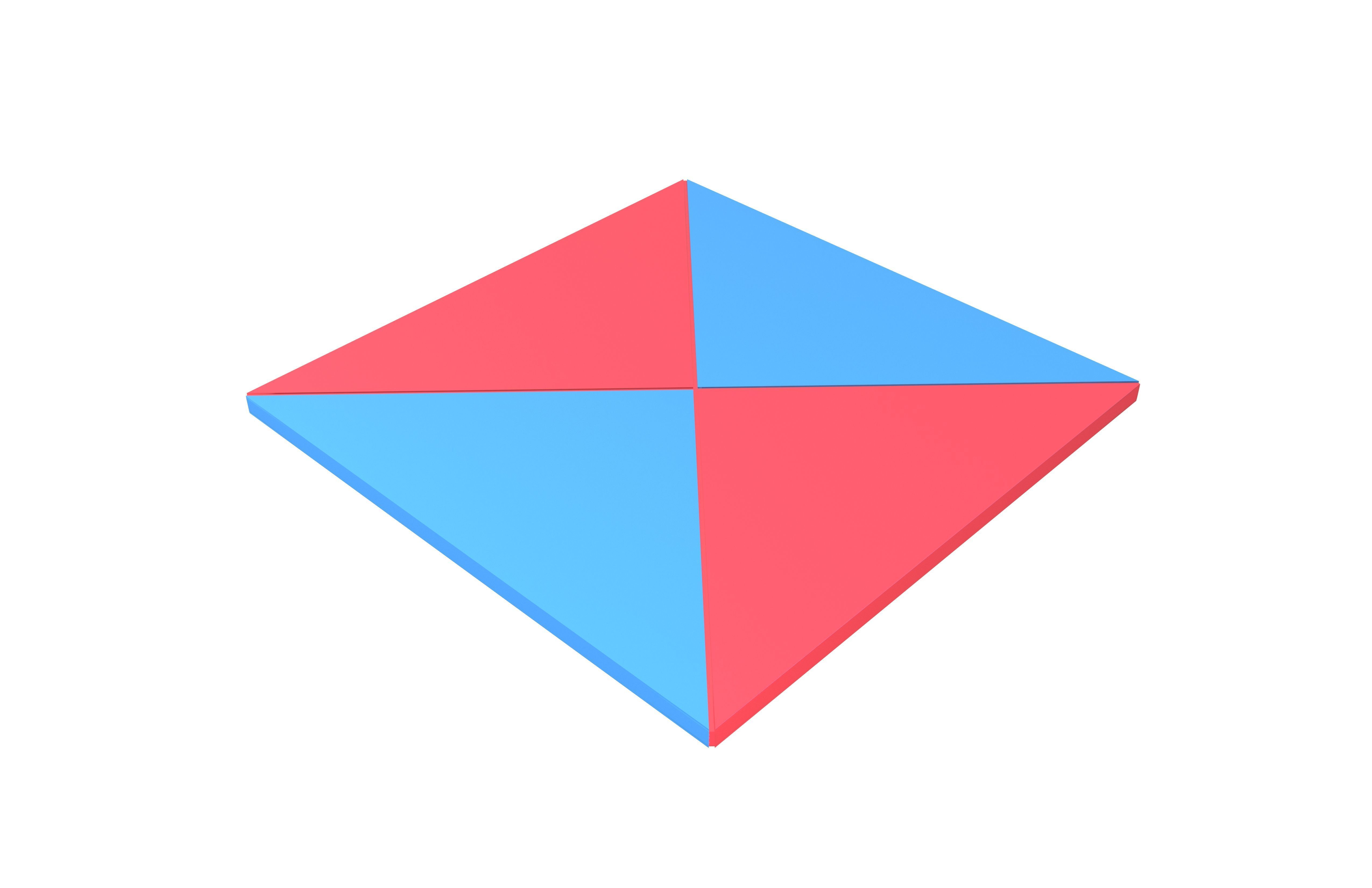 Ddakji v1 004 Low-poly 3D model_3