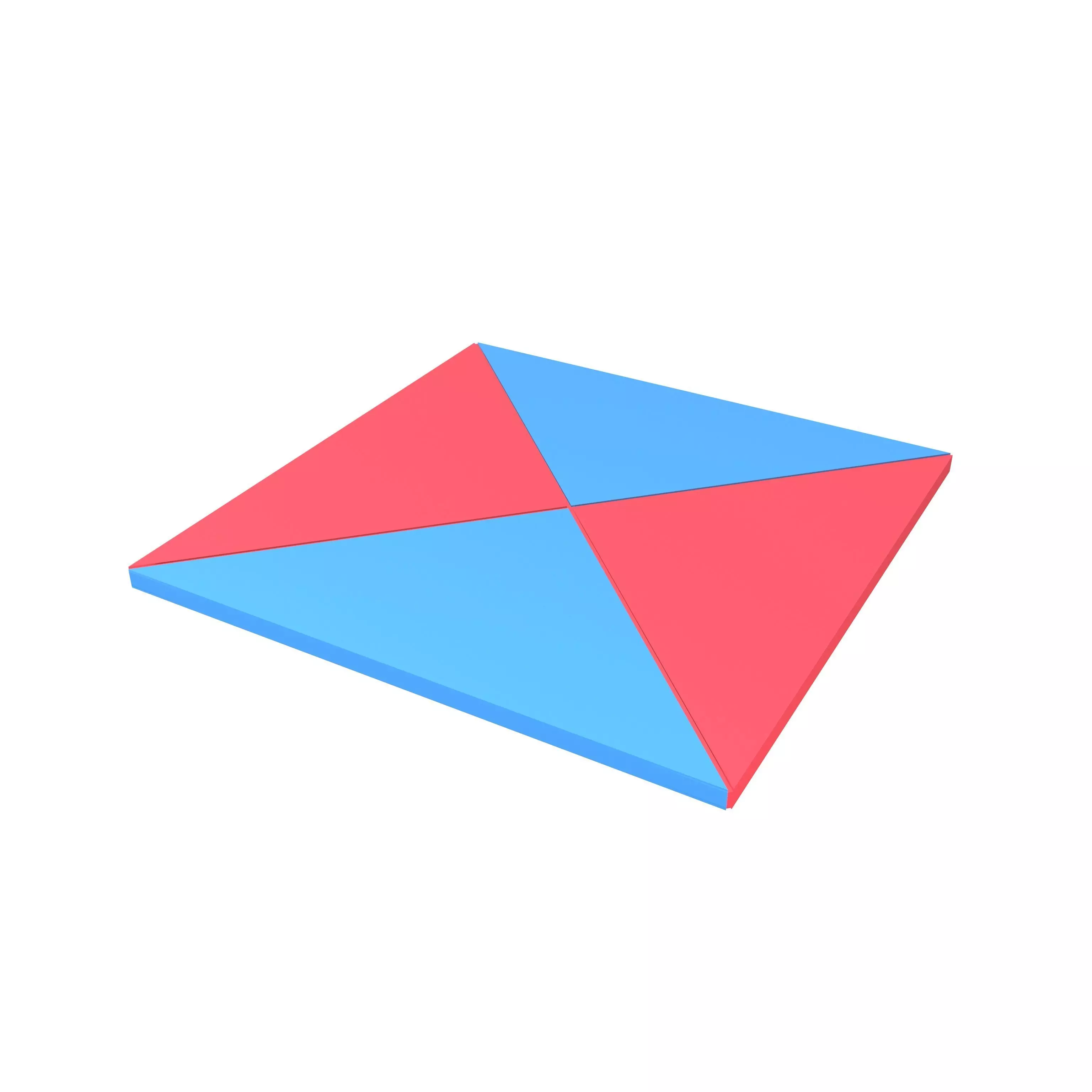 Ddakji v1 004 Low-poly 3D model_0