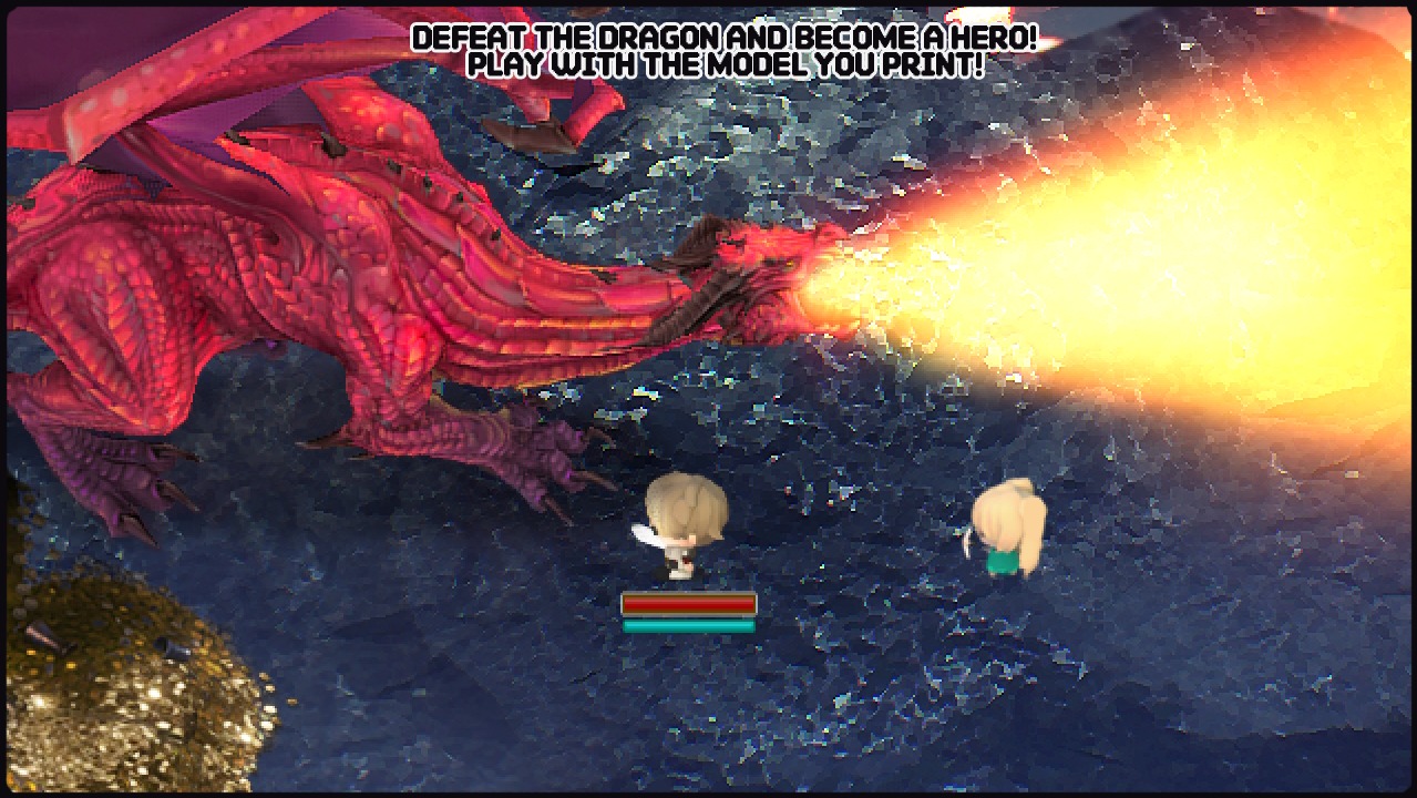 DEMO CHILDREN OF LIGHT- TRIP TO DRAGONS LAIR - GAME AND MODELS Free 3D print model_6