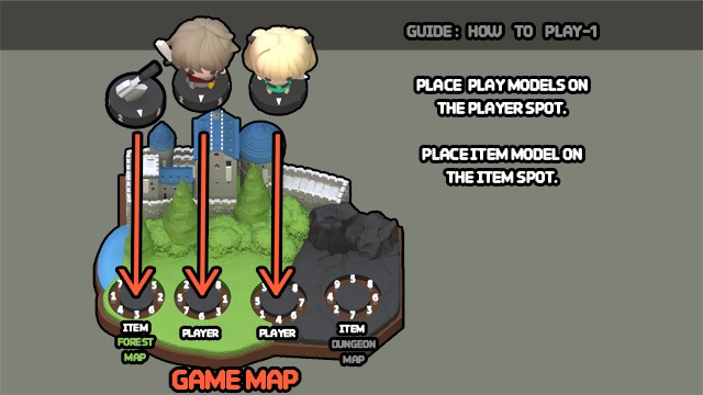 DEMO CHILDREN OF LIGHT- TRIP TO DRAGONS LAIR - GAME AND MODELS Free 3D print model_2