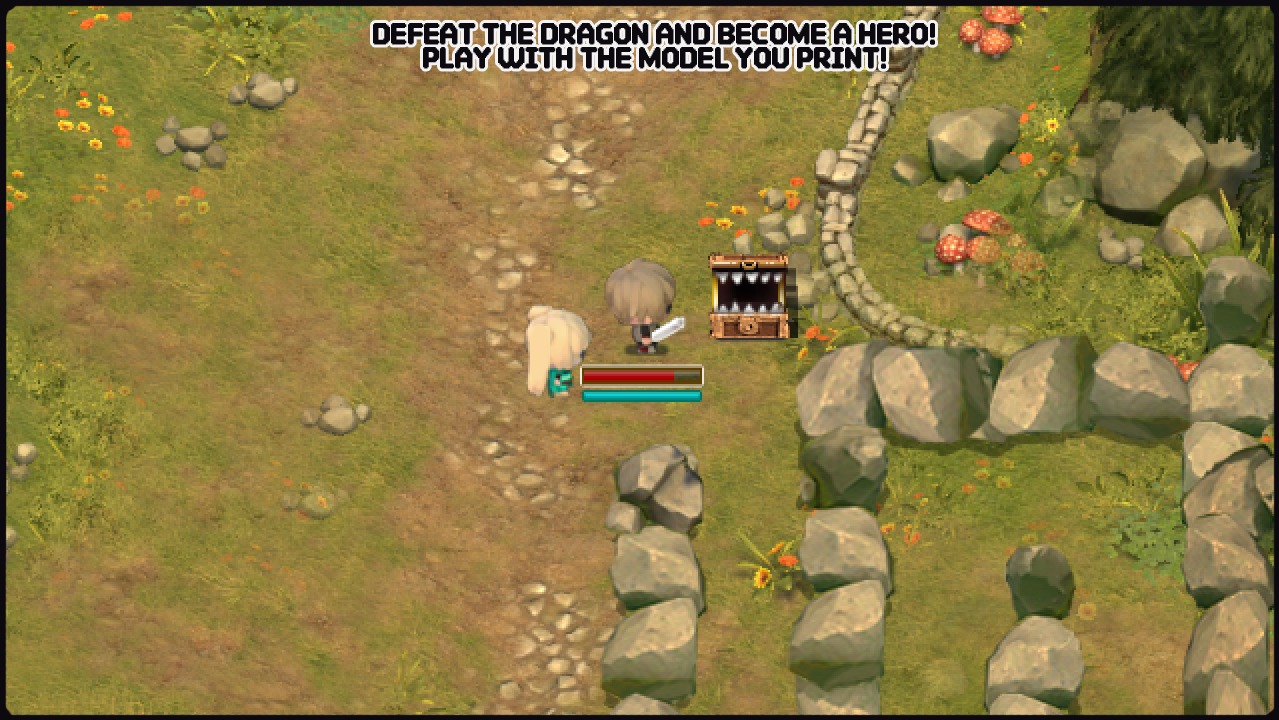 DEMO CHILDREN OF LIGHT- TRIP TO DRAGONS LAIR - GAME AND MODELS Free 3D print model_5