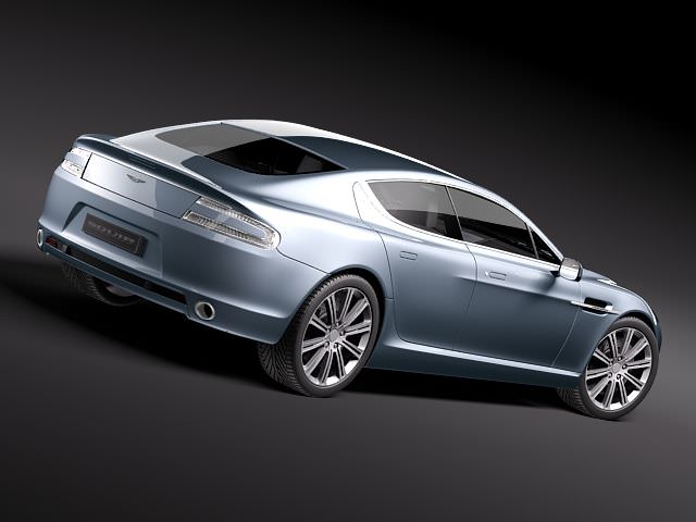 Aston Martin Rapide 2011 3D model_4
