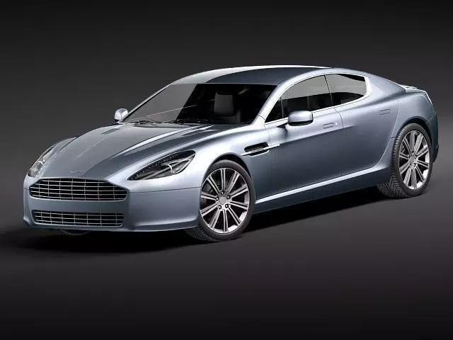 Aston Martin Rapide 2011 3D model_0