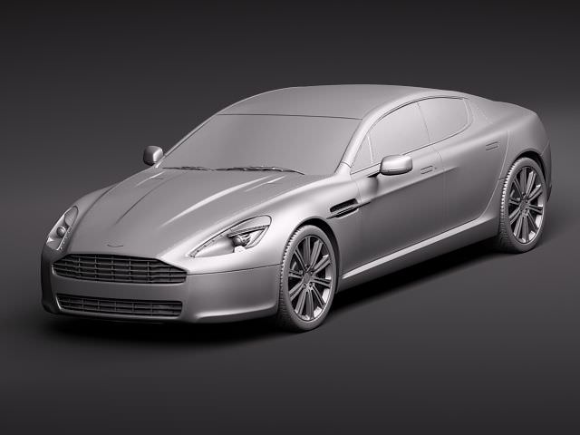 Aston Martin Rapide 2011 3D model_8