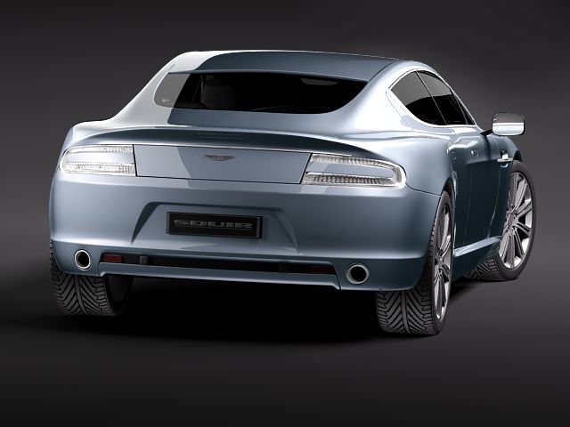 Aston Martin Rapide 2011 3D model_3