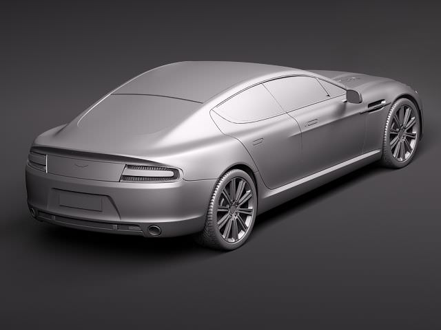 Aston Martin Rapide 2011 3D model_11