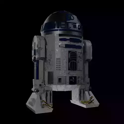 R2D2 3D Model