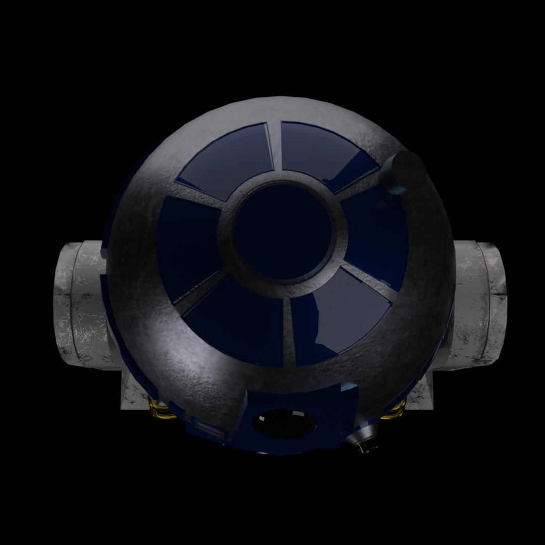 R2D2 3D Model 3D model_3