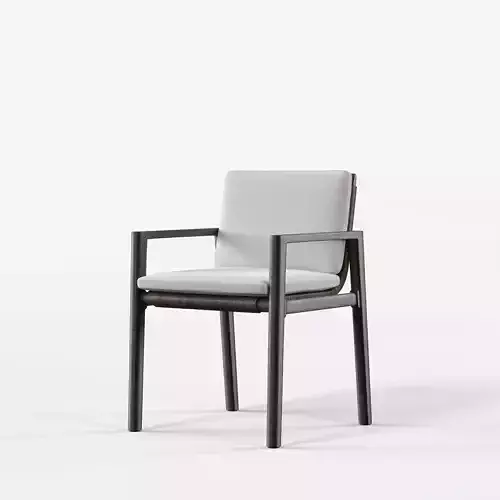 Mesa Aluminum Dining Armchair