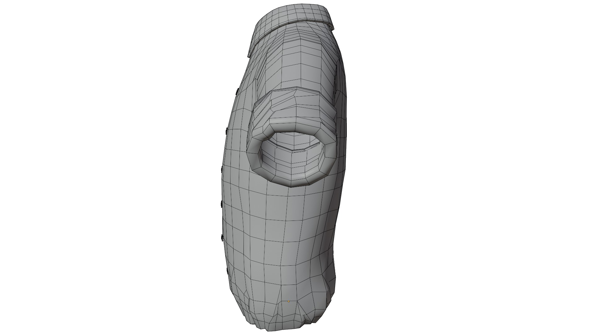 Shirt 3D Low-poly 3D model_12