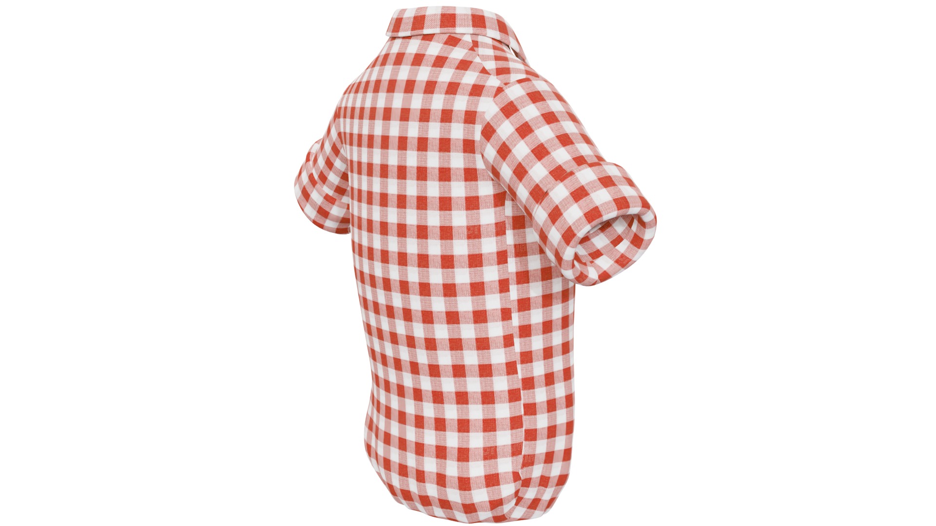 Shirt 3D Low-poly 3D model_6