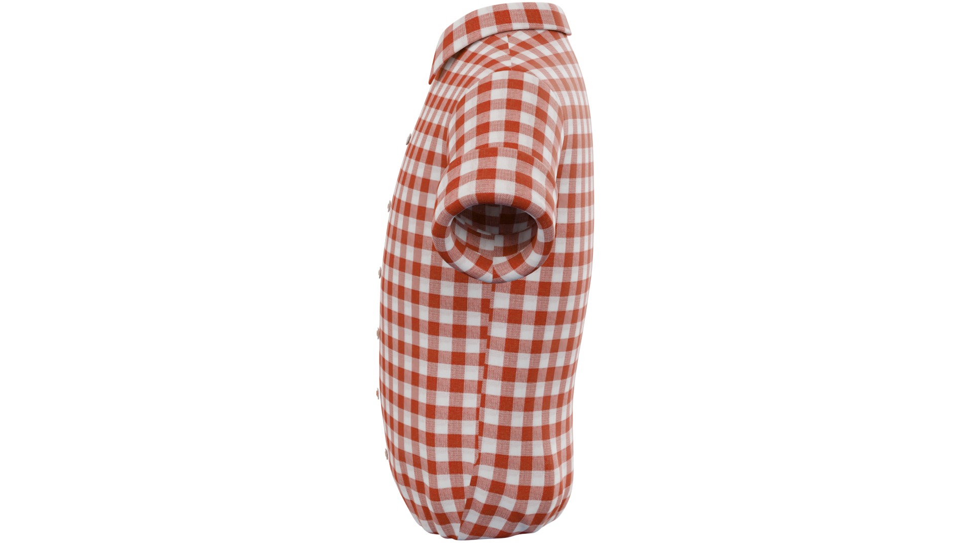 Shirt 3D Low-poly 3D model_3