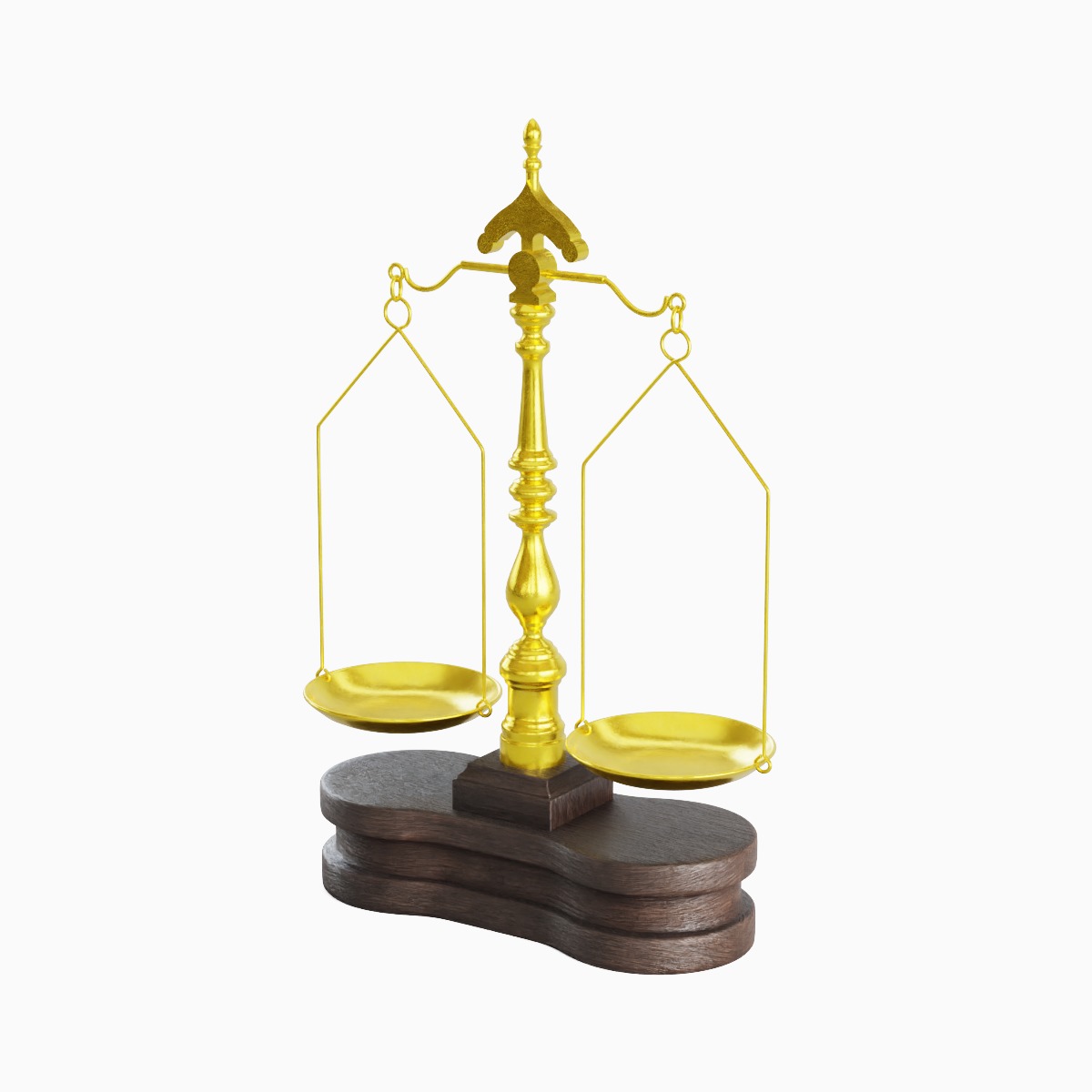 Justice Scale 01 3D model_3