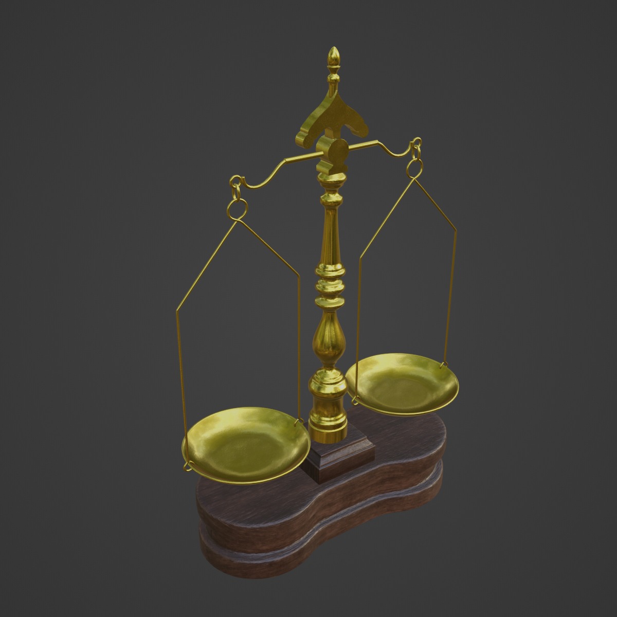 Justice Scale 01 3D model_6