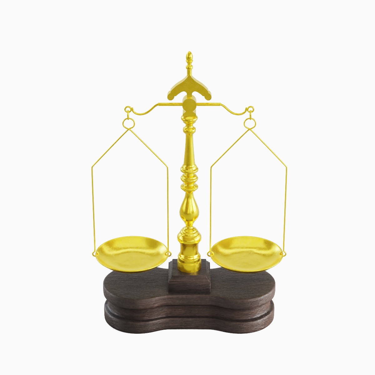 Justice Scale 01 3D model_4