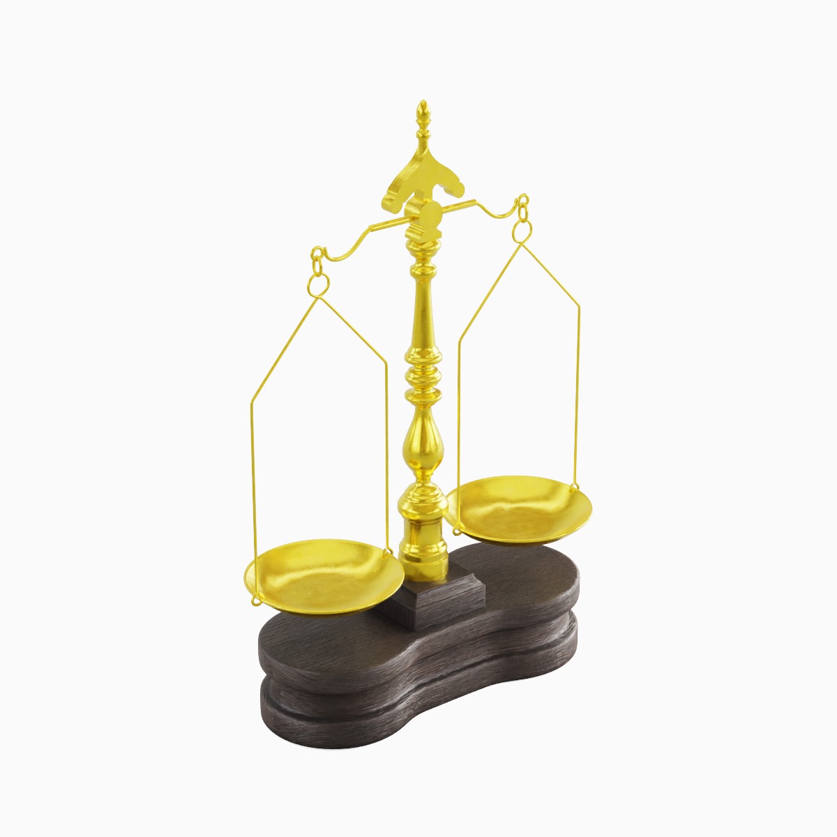 Justice Scale 01 3D model_5