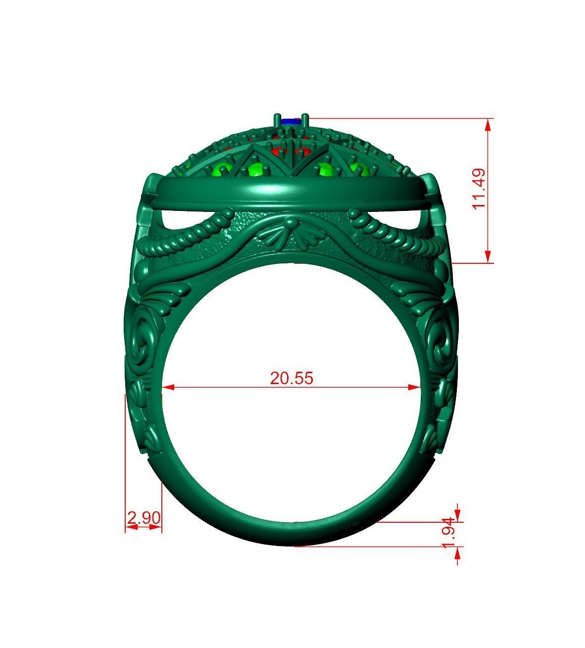ROSETAS 05 3D print model_12
