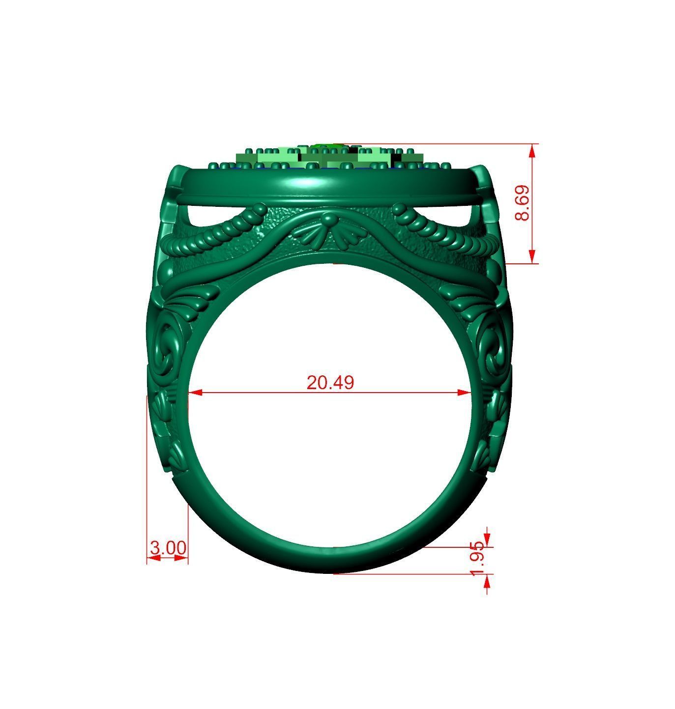 ROSETAS 06 3D print model_17