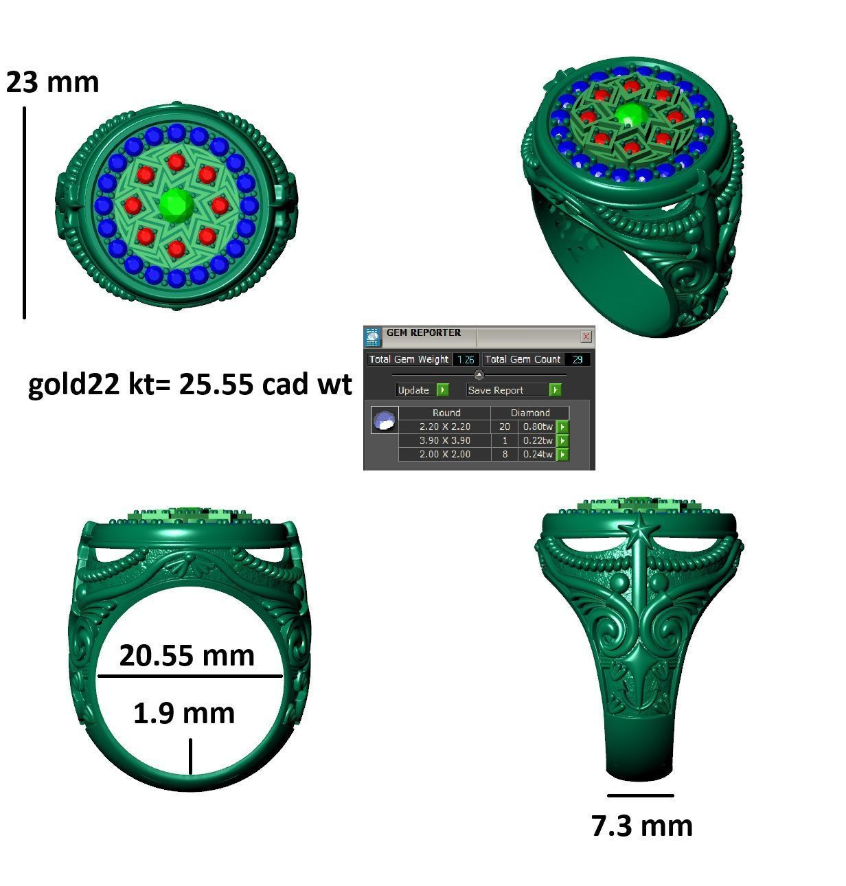 ROSETAS 06 3D print model_10