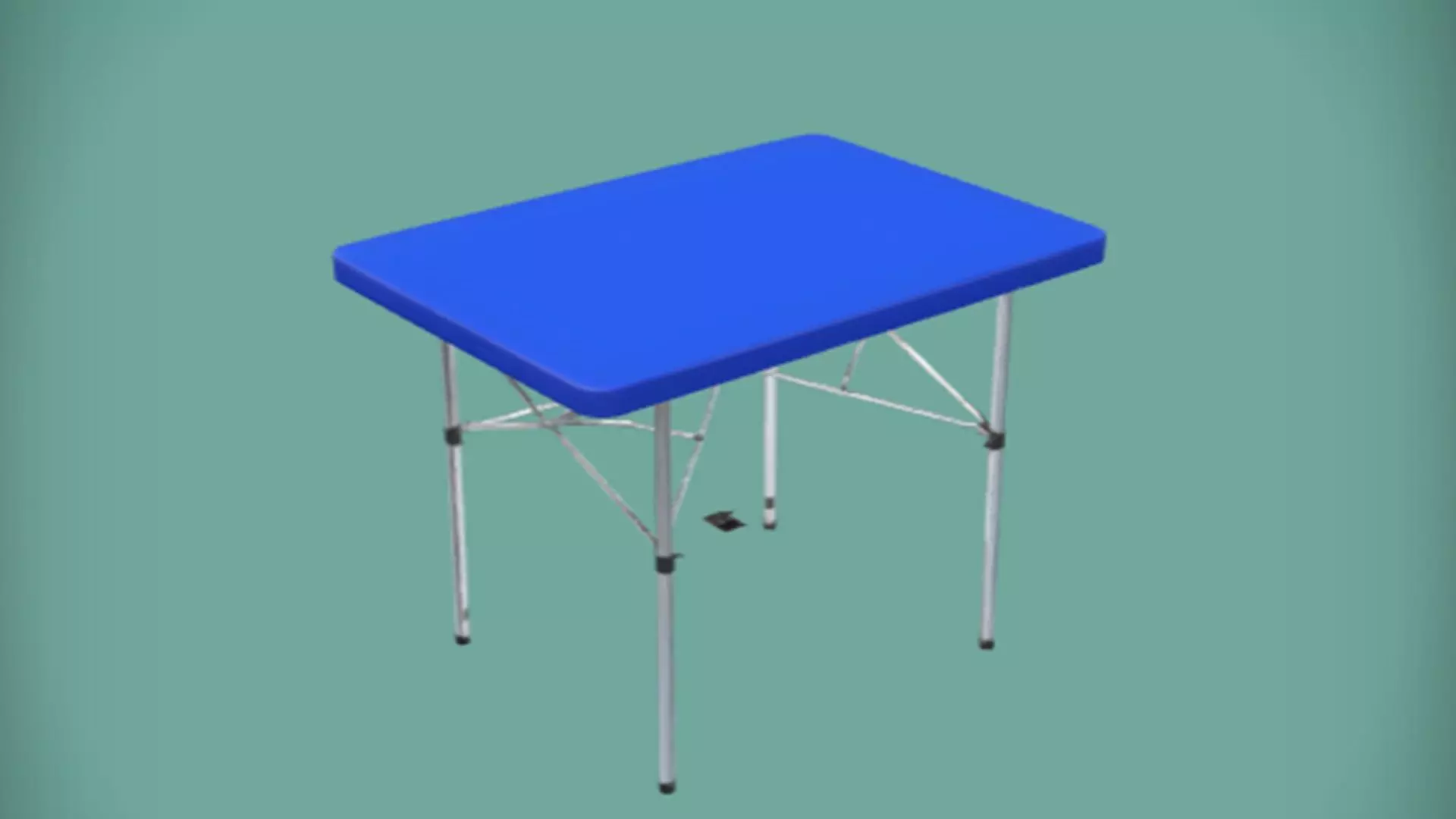 portable folding table  3D Game Ready Model 3D model_0