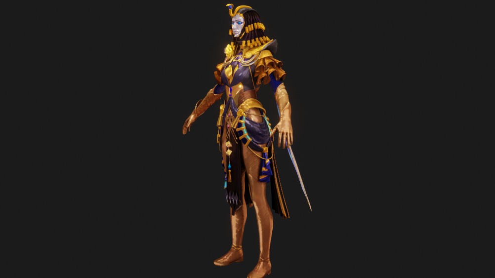 pubg Iridescence X Suit 2 Animated Textures Low-poly 3D model_3