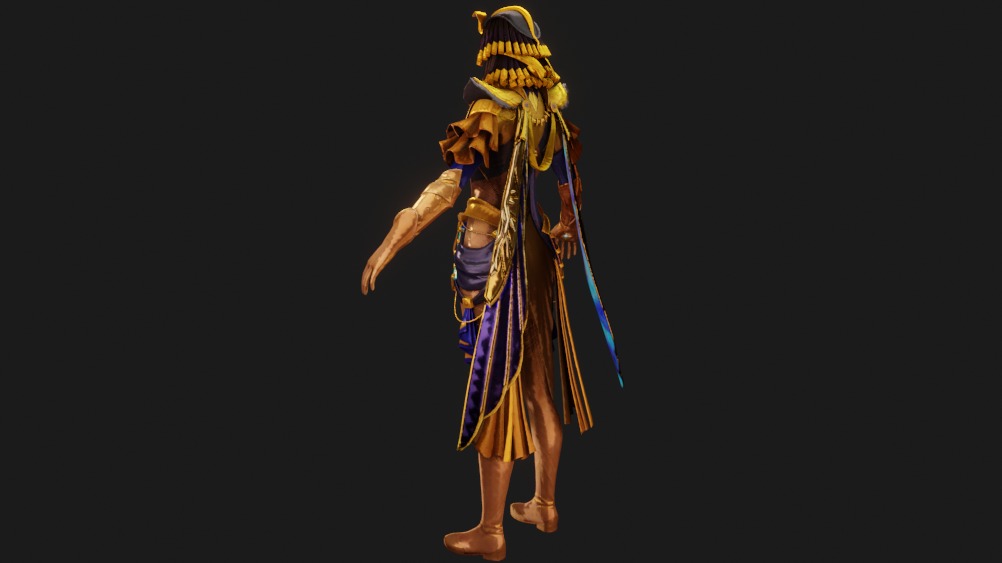 pubg Iridescence X Suit 2 Animated Textures Low-poly 3D model_4