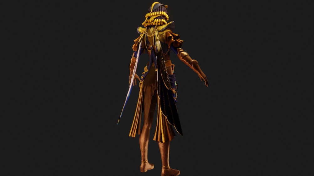 pubg Iridescence X Suit 2 Animated Textures Low-poly 3D model_6