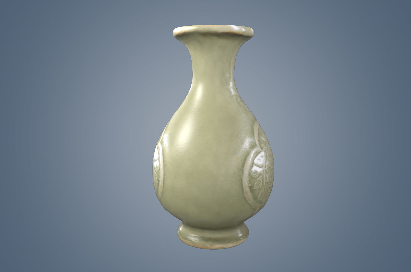 Vase Collection chinese Low-poly 3D model Low-poly 3D model_1